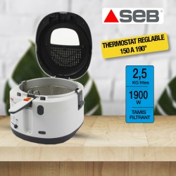 SEB FF1621  FRITEUSE FILTRA...