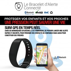 Bracelet d'alerte connecté...
