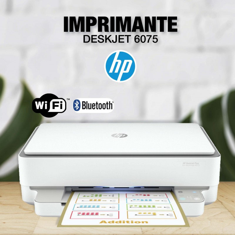 Imprimante jet d'encre multifonction HP DeskJet 6075