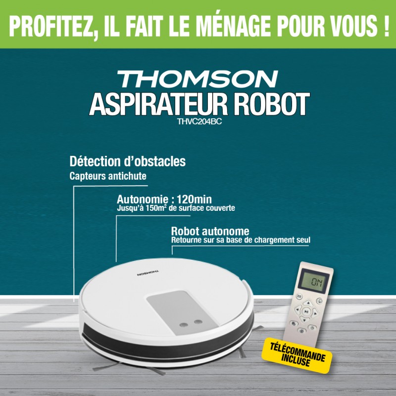 THOMSON Aspirateur Robot THVC94BC