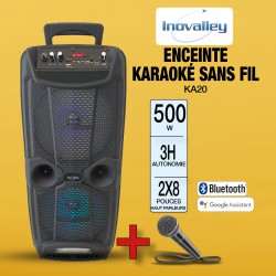 ENCEINTE KARAOKÉ SANS FIL...