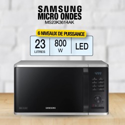 Micro-ondes Solo 23L Noir...