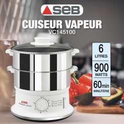 SEB CUISEUR VAPEUR VC145100