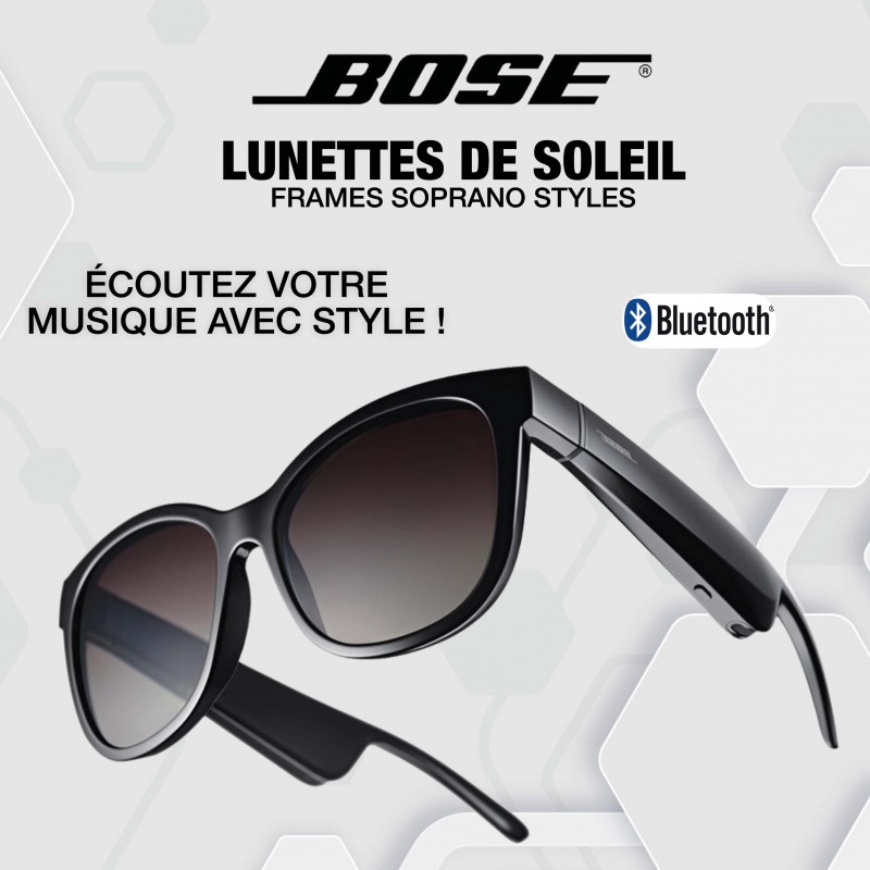 Verres de rechange pour Lunettes Bose Soprano - Bose Frames Soprano –  Audio-connect