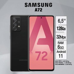 Smartphone Samsung A72 128 Go
