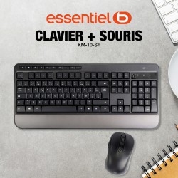 Clavier et souris sans fil Essentiel B