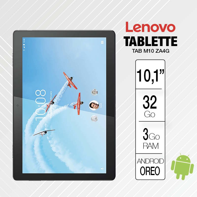 Tablette Android Lenovo TAB M10 ZA4G