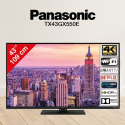 TV PANASONIC TX43GX550E 43"...