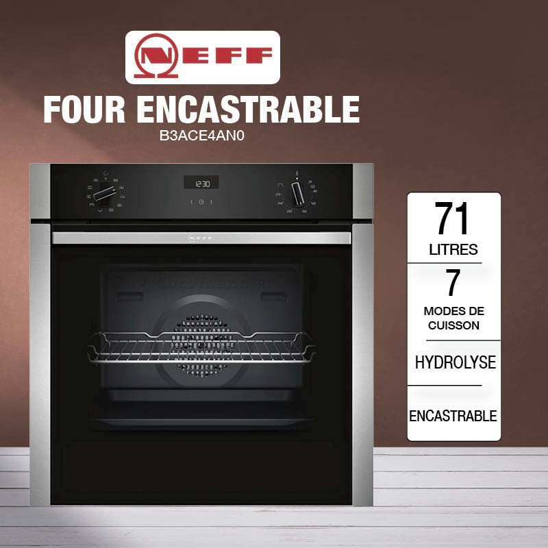 NEFF B3ACE4AN0 FOUR MF ECOCLEAN 71L