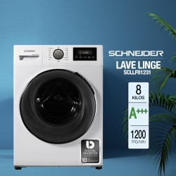 Lave-linge 8 kg SCHNEIDER...