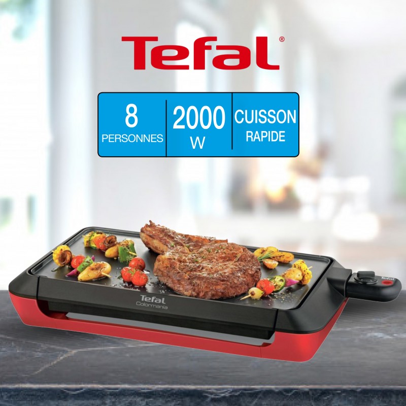 TEFAL Plancha CB660501 COLORMANIA