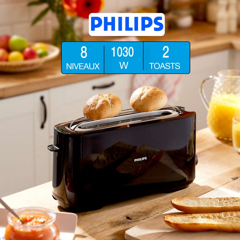 Grille-pain Philips HD2590/90 Daily Noir